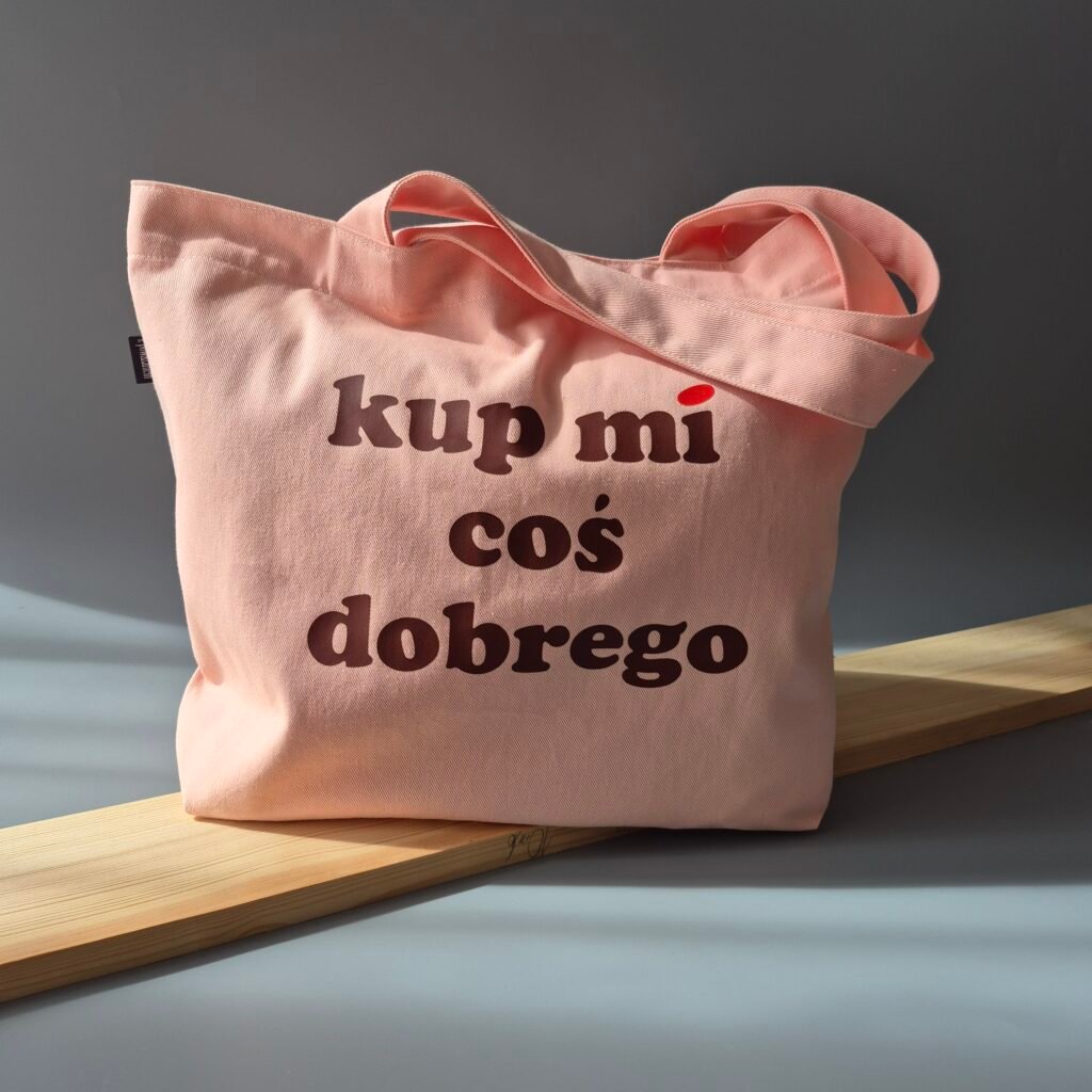 Torba na zakupy SŁODKA z nadrukiem